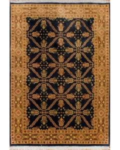 Kashmar Hand Knotted Rug 3'10" x 5'3"