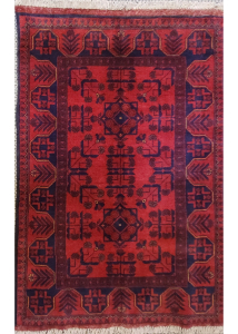 Khal Mohammadi Hand Knotted Rug 2'6" x 3'9"