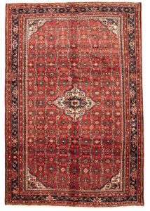 Hosseinabad Hand Knotted Rug 7'1" x 10'5"