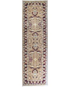 Kashmar Hand Knotted Runner Rug 2'11" x 10'4"