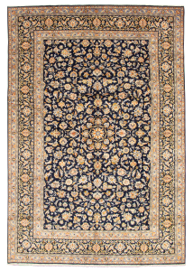 Kashan Hand Knotted Rug 8'4" x 12'5"