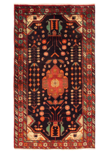Mahal Hand Knotted Rug 4'1" x 7'7"