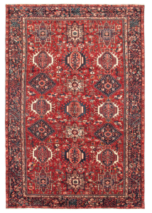 Gharajeh Hand Knotted Rug 7'9" x 11'6"