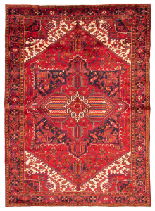 Heriz Red Hand Knotted Rug 8'6" x 11'8"