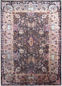 Kashmar Hand Knotted Rug 6'8" x 9'8"