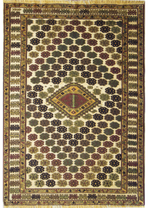 Gouchan Hand Knotted Rug 3'11" x 5'6"