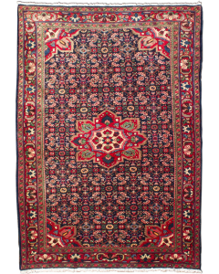 Hosseinabad Fine Hand Knotted Rug 5'1" x 7'2"