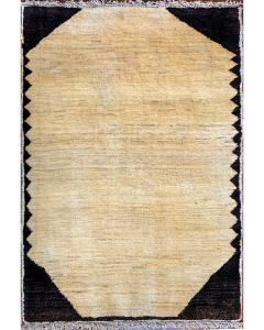 Gabbeh Hand Knotted Rug 2'9" x 4'9"
