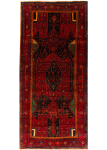 Goltog Hand Knotted Rug 4'11" x 10'8"