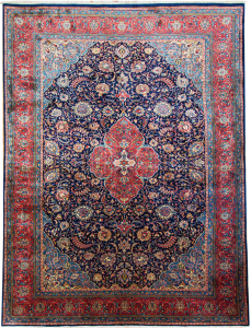 Sarough/Mahal Fine Hand Knotted Rug 9'5" x 13'0"