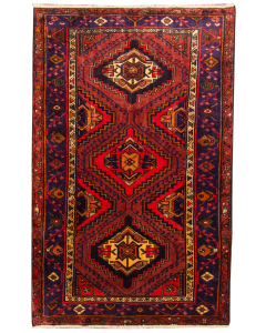 Shiraz Hand Knotted Rug 4'1" x 6'7"