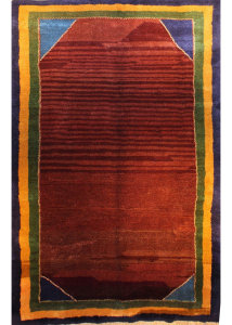 Gabbeh Hand Knotted Rug 6'5" x 10'4"