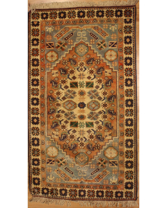 Milas Hand Knotted Rug 3'7" x 6'3"