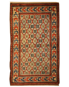 Milas Hand Knotted Rug 3'3" x 5'2"
