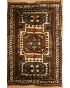 Milas Hand Knotted Rug 4'11" x 7'10"