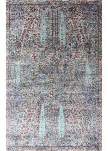 Oxidized Brown Hand Knotted Rug 5'1" x 8'0"