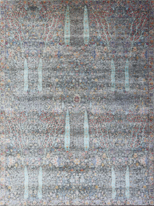Oxidized Brown Hand Knotted Rug 8'11" x 12'2"