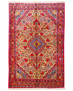 Jozan Fine Hand Knotted Rug 3'5" x 5'3"