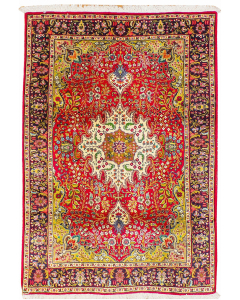 Tabriz Hand Knotted Rug 2'5" x 3'3"