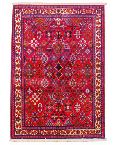 Maymeh Vintage Wool Hand Knotted Persian Rug