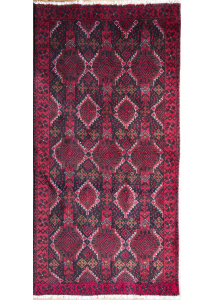 Baluch Hand Knotted Runner Rug 3'1" x 6'3"
