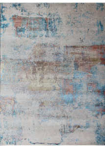 Oxidized Cream Hand Knotted Rug 8'9" x 11'11"