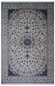 Naein Fine Wool & Silk Hand Knotted Persian Rug