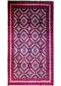 Baluch Hand Knotted Afghan Rug