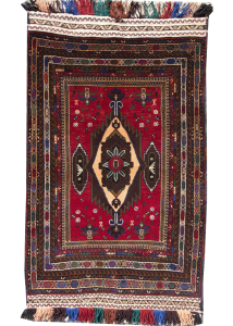 Baluch Wool Hand Knotted Afghan Rug