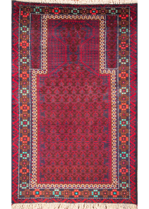 Baluch Hand Knotted Rug 2'9" x 4'6"