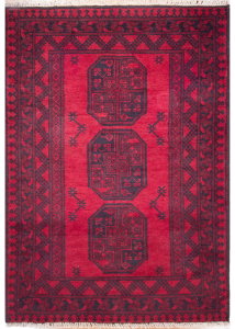 Agcha Hand Knotted Rug 3'4" x 4'9"