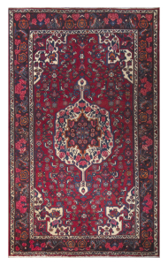 Hosseinabad Wool Hand Knotted Persian Rug