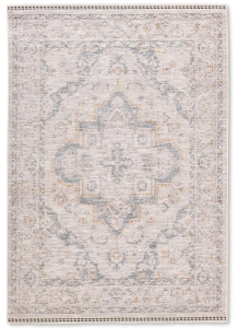 Paula Transitional 2 Space Dyed Polyester Cut & Loop Turkish Rug