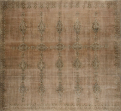 Mood Stonewash Overdyed Vintage Hand Knotted Wool Persian Rug