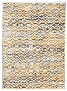 Chanel 84X Gold Soft Textured Loomed Runner Rug
