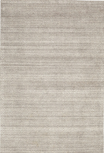 Eden Taupe Wool & Viscose Hand Loomed Indian Rug