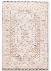 Paula Transitional 1 Space Dyed Polyester Cut & Loop Turkish Rug