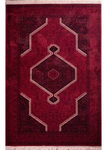 Baluch Red Loomed Persian Rug