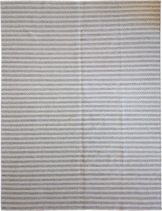 Dhurrie Natural Wool Hand Woven Indian Rug