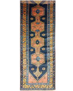 Lori Hand Knotted Runner Rug 3'7" x 13'6"