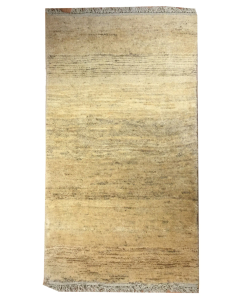 Gabbeh Ivory Hand Knotted Rug 2'9" x 4'10"
