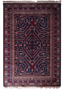 Mahasti Dark Blue Loomed Persian Rug