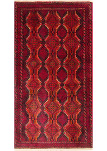 Baluch Hand Knotted Rug 3'3" x 6'1"