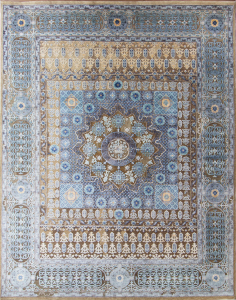 Oxidized Hand Knotted Rug 7'11" x 10'0"