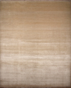 Grass Gold Hand Knotted Rug 8'2" x 10'1"