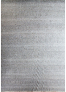 Grass Grey/Ivory Hand Knotted Rug 9'0" x 12'7"