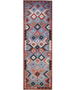 Kilim Maimana Hand Knotted Runner Pakistani Rug