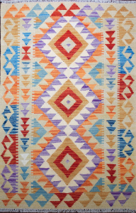 Kilim Maimana Wool Hand Knotted Pakistani Rug