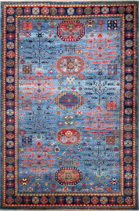 Faryab Hand Knotted Rug 5'1" x 7'10"