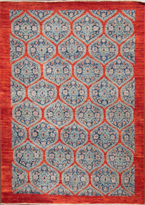 Nuristan Hand Knotted Rug 4'4" x 6'2"
